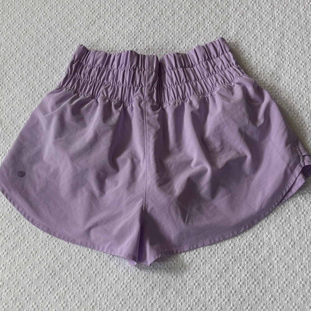 CRZ YOGA Lilac Elastic-Waist Athletic Skort. - Picture 3 of 11